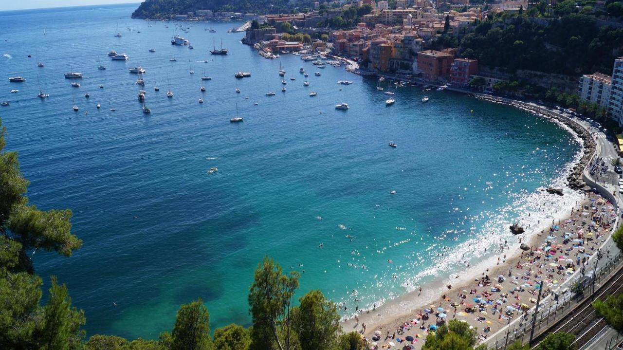 Appartement Bord De Mer Residence L'Ange Gardien Villefranche-sur-Mer Exterior photo